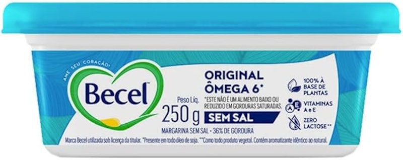 Margarina sem Sal Becel 250 g 1