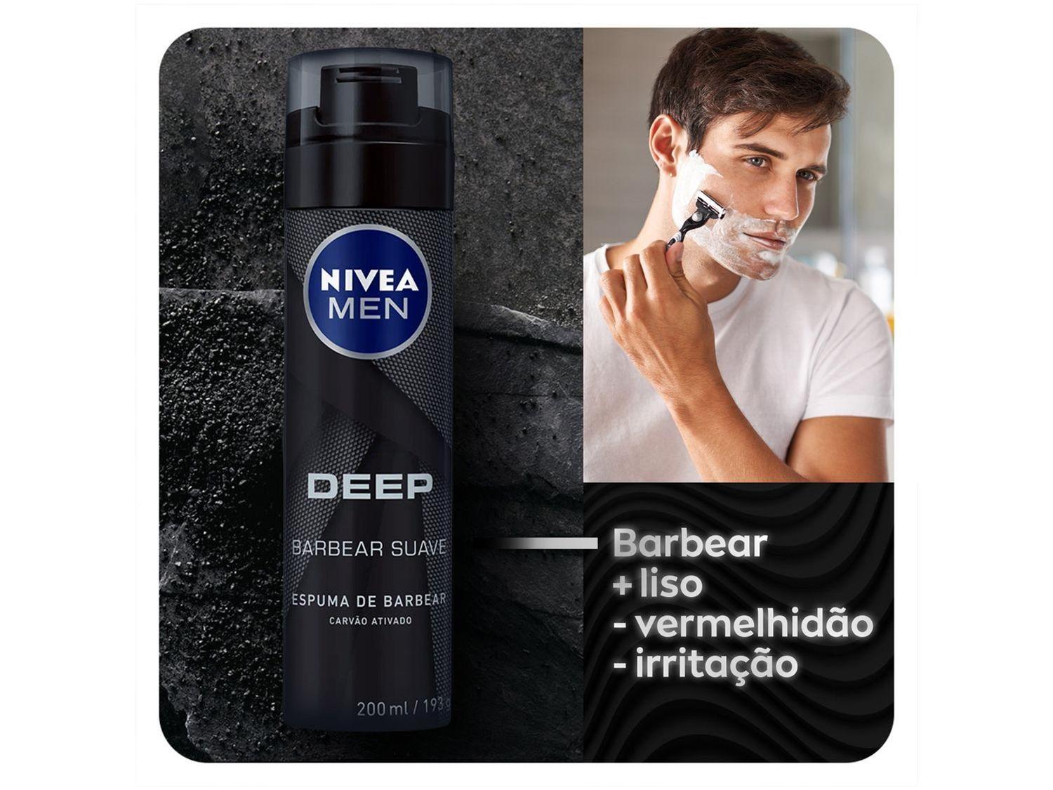 Nivea Men Espuma de Barbear Deep 4
