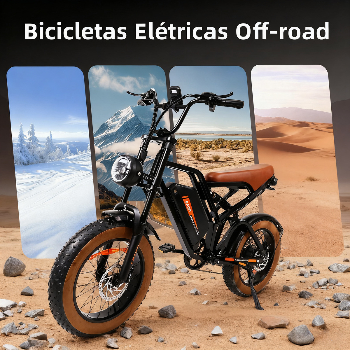 Bicicleta Elétrica para Adultos 1000 W Bemmy 2