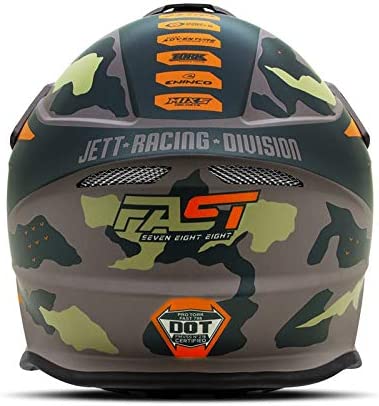 Capacete Jett Cross Fast Factory Edition 3 4