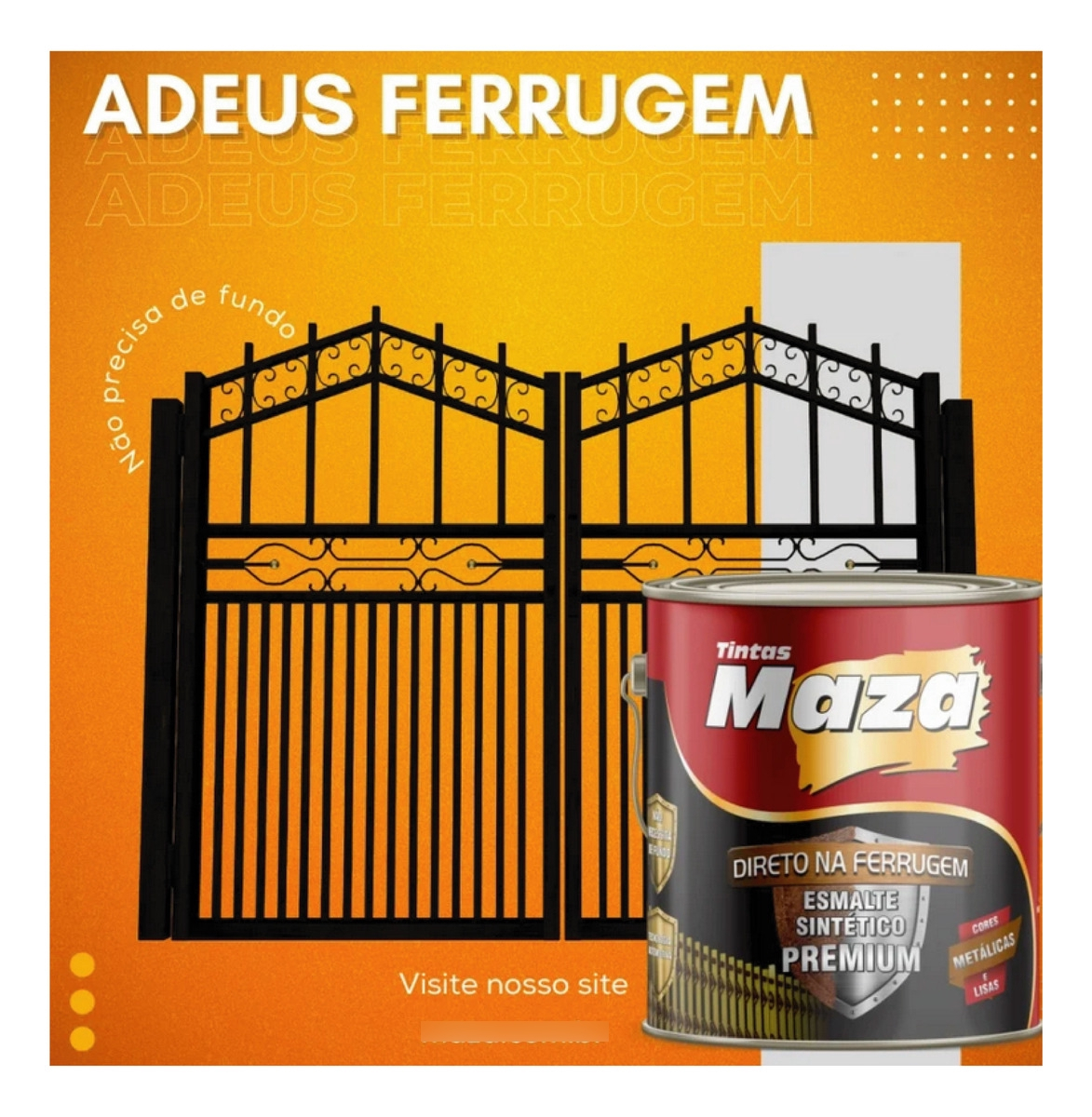 Esmalte Sintético Direto na Ferrugem 3