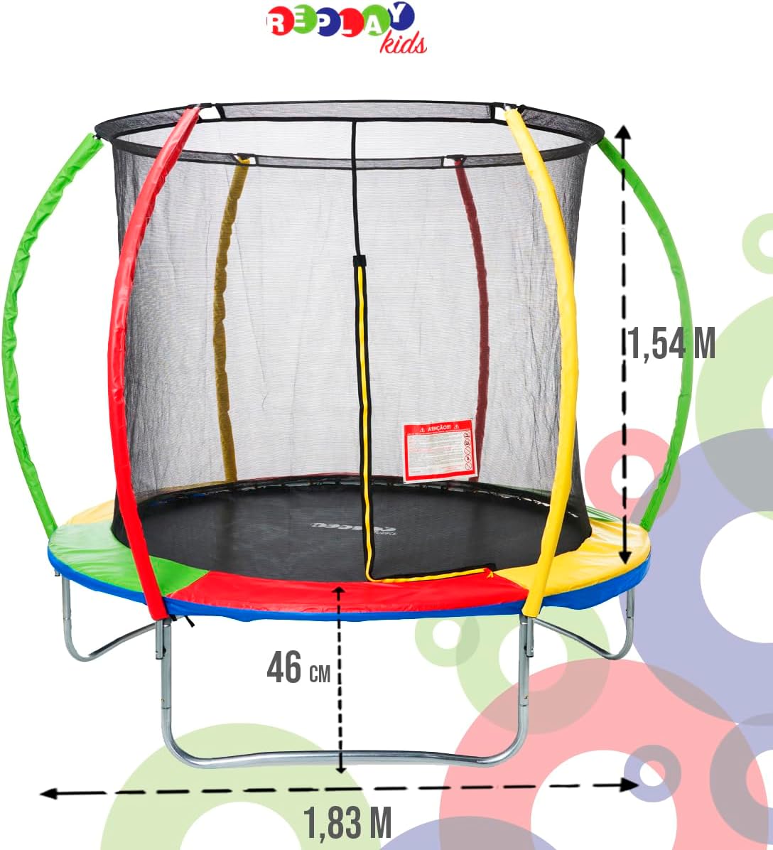 Cama Elástica 1,83 m Replay Kids 3