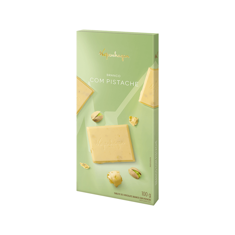 Tablete Branco com Pistache 100 G 1