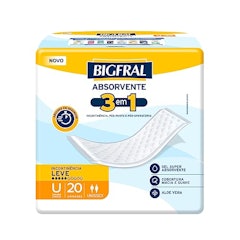 Absorvente Bigfral 3 em 1