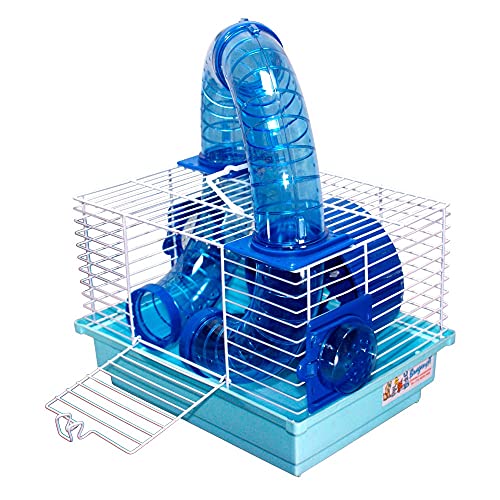 Mini Gaiola Hamster Tubos Divertidos 1