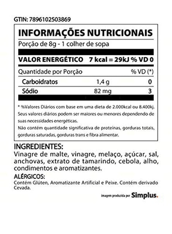 Molho Inglês Lea & Perrins Molho Worcestershire 4