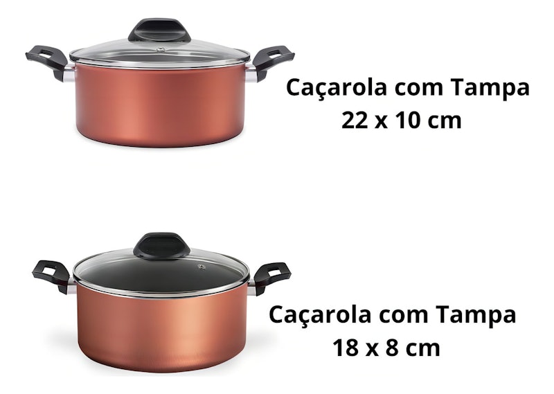 Jogo de Panelas 7 Peças Clove Brinox 3