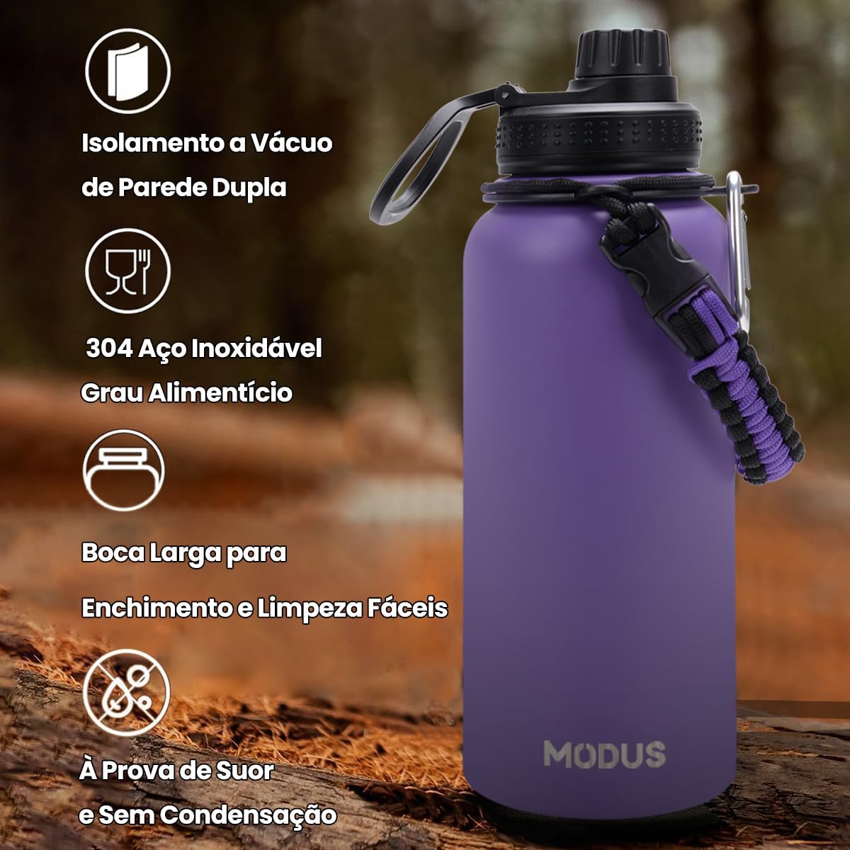 Garrafa Térmica Vacuo 1000 ml 3