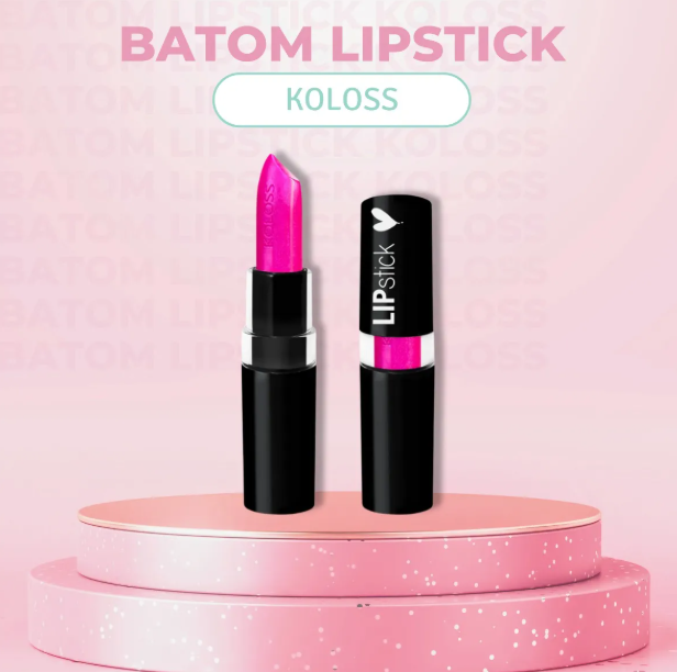 Batom Lipstick Koloss Makeup Vermelho Queimado 3