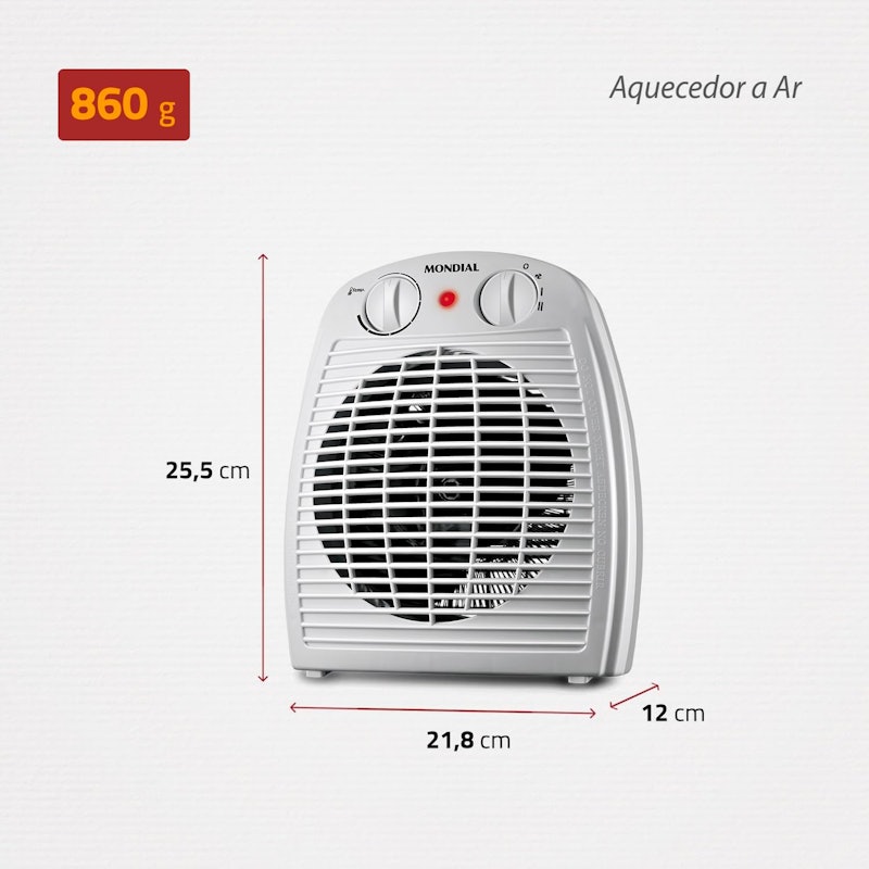 Aquecedor a Ar Mondial 5