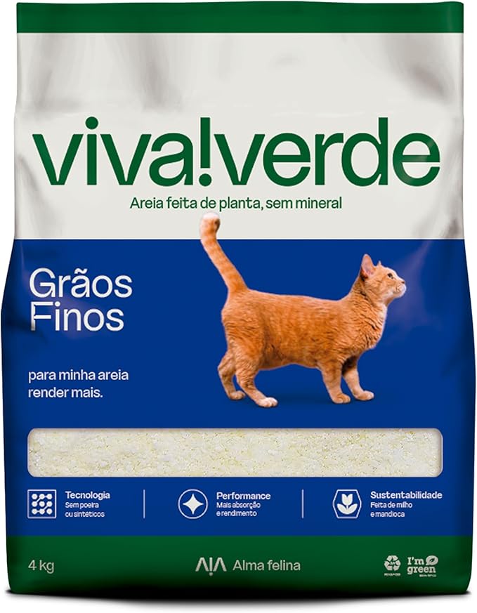 Top 10 Melhores Areias para Gatos em 2026 (Viva!Verde, Kelco e mais) 1