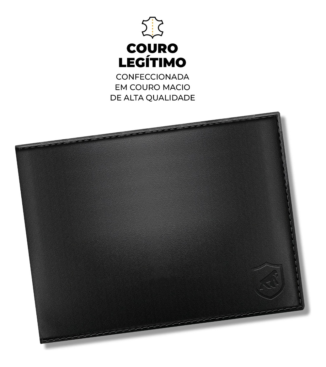 Carteira Masculina RFID - Porta Cartão - Ultra Slim 2