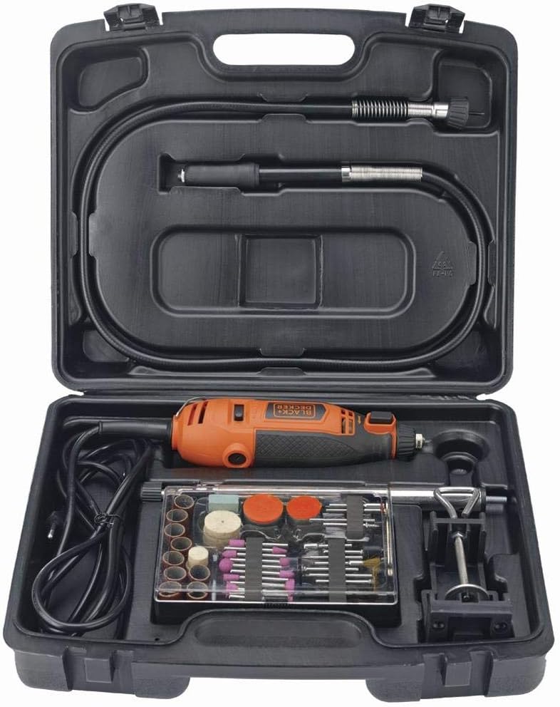 Kit Micro Retífica 180 W com 113 Acessórios 3