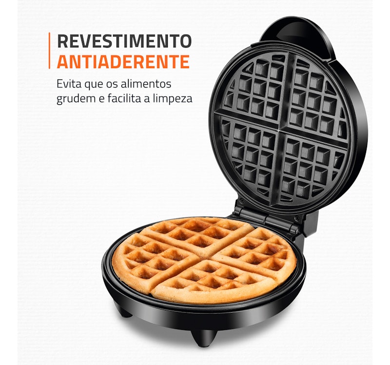 Máquina de Waffle Mondial Pratic Waffle GW-01 4