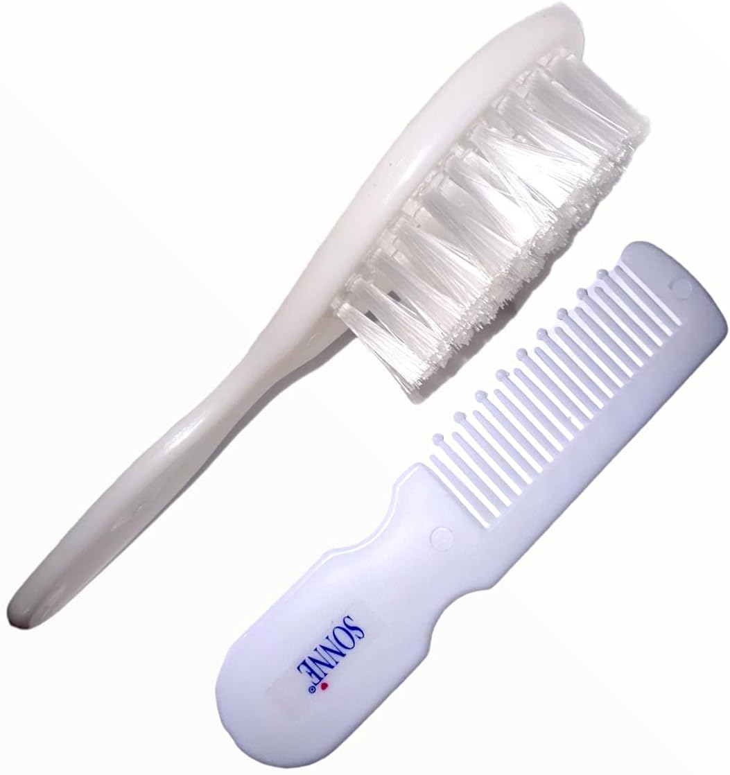 Kit Pente e Escova de Cabelo para Bebê  4
