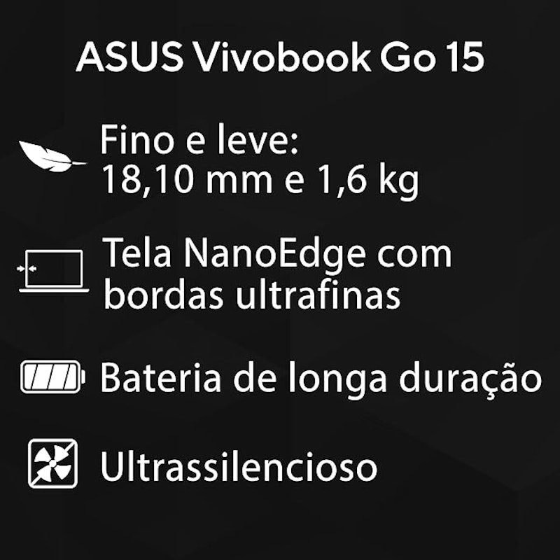 Notebook ASUS Vivobook Go 15 E510KA 2