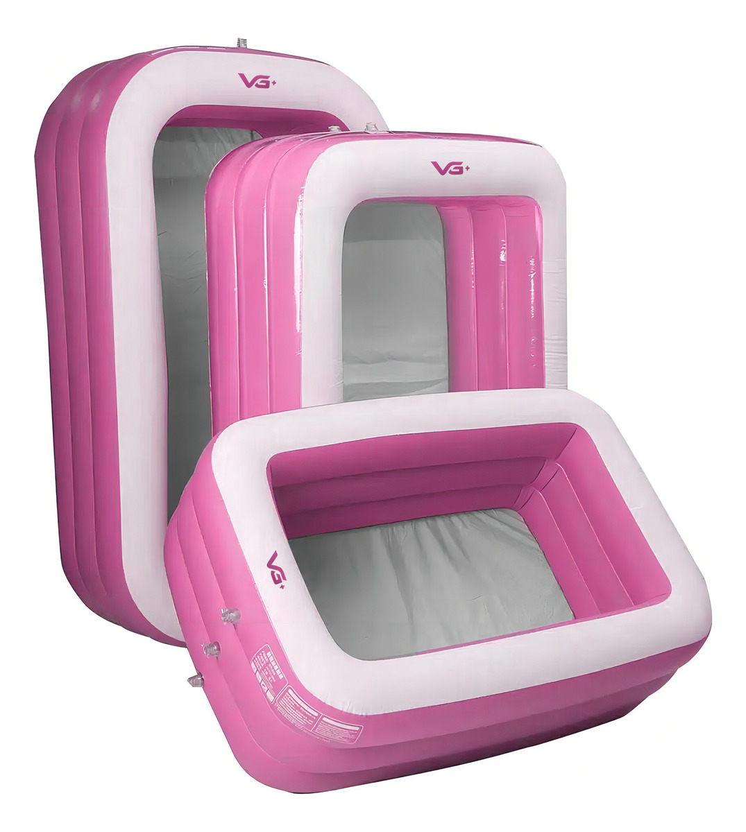 Piscina Inflável 100 L Retangular PVC 3