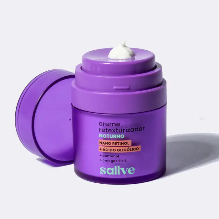 Creme Retexturizador Noturno Sallve 2