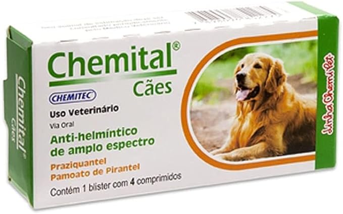 Vermífugo Chemital Cães 1