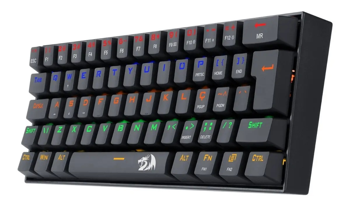Teclado Mecânico Gamer Compacto Redragon Lakshmi 3