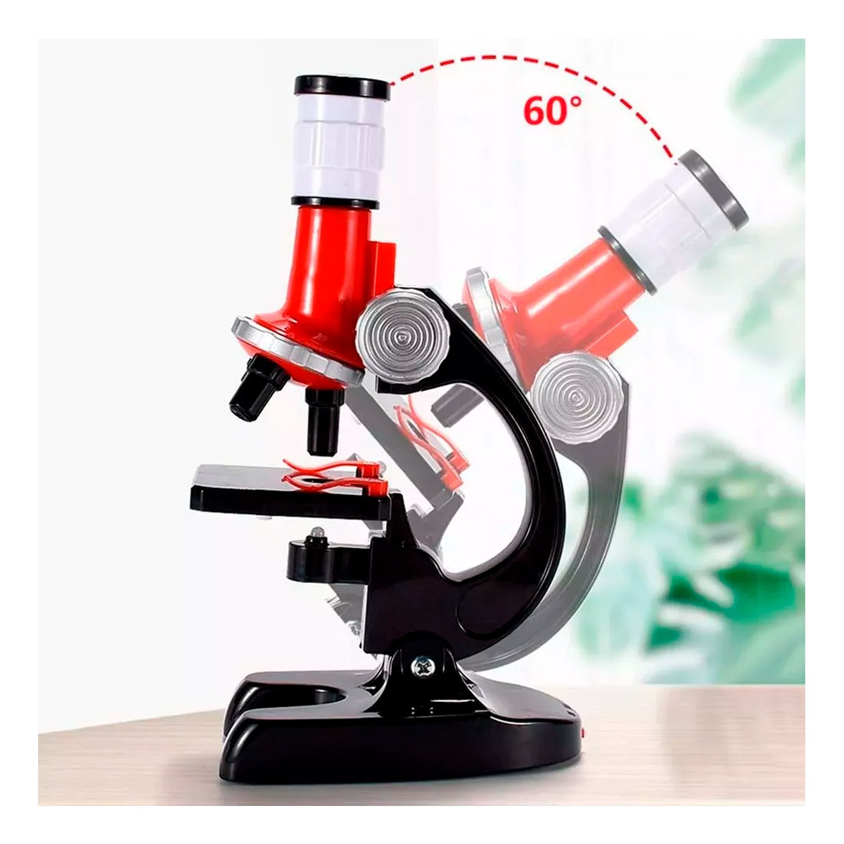 Microscópio Óptico com Suporte para Celular Shiny Toys 5