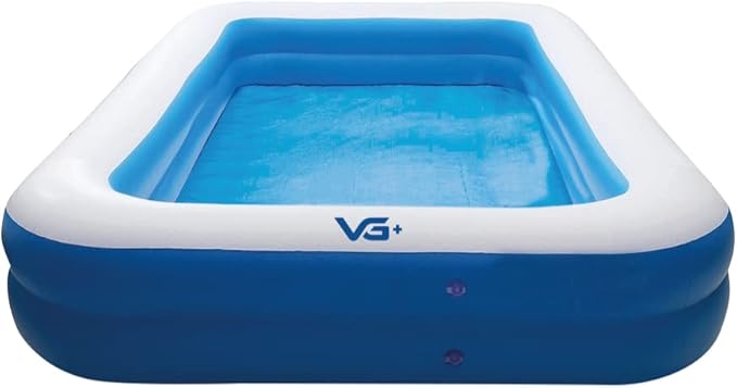 Piscina Inflável 100 L Retangular PVC 3