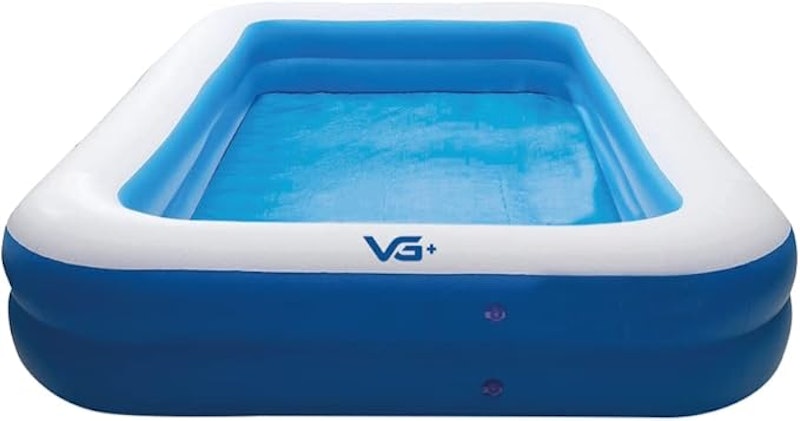 Piscina Inflável 100 L Retangular PVC 3