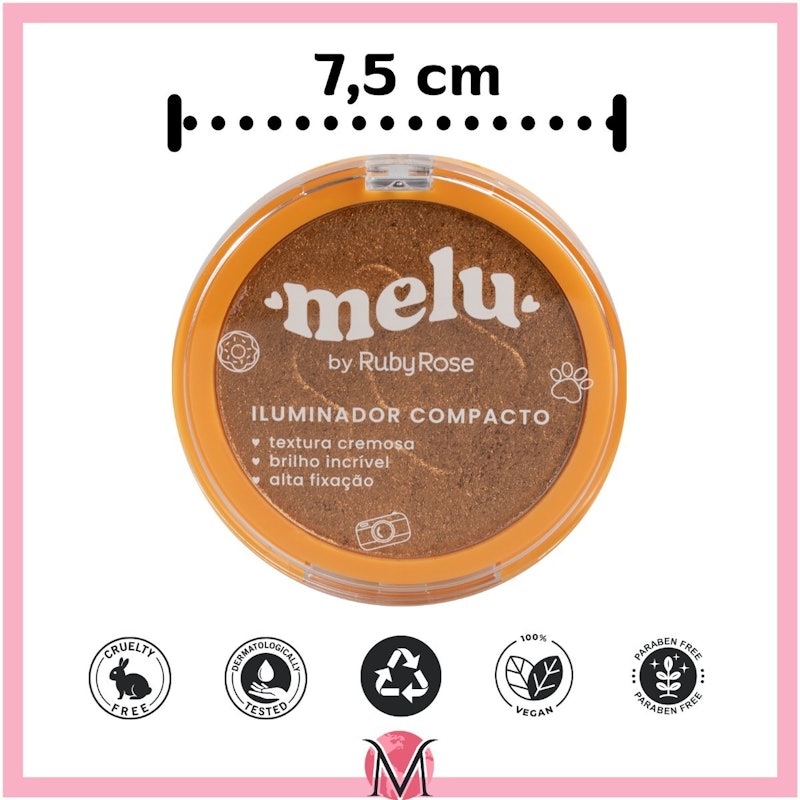 Iluminador Compacto Melu 3