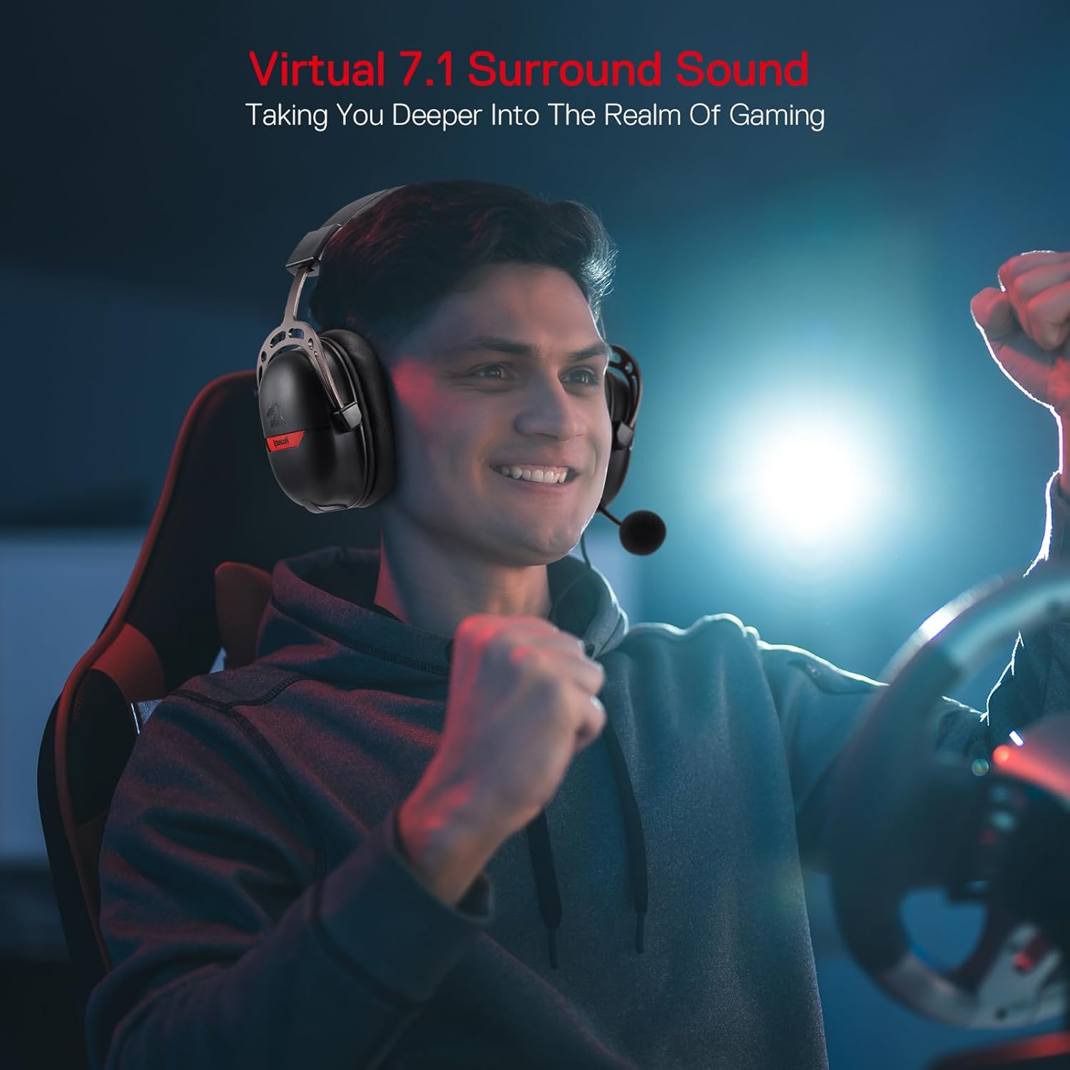 Headset Gamer Redragon Aurora 3