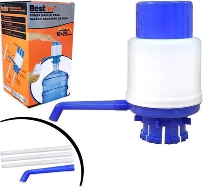 Bomba Manual para Galão e Garrafão de Água Bestfer 1