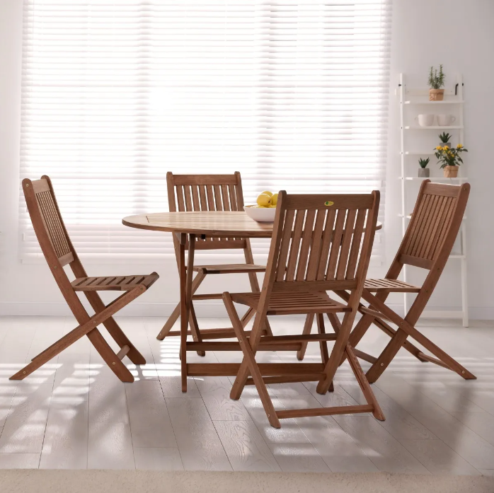 Mesa para Varanda 120 cm Dobrável 2