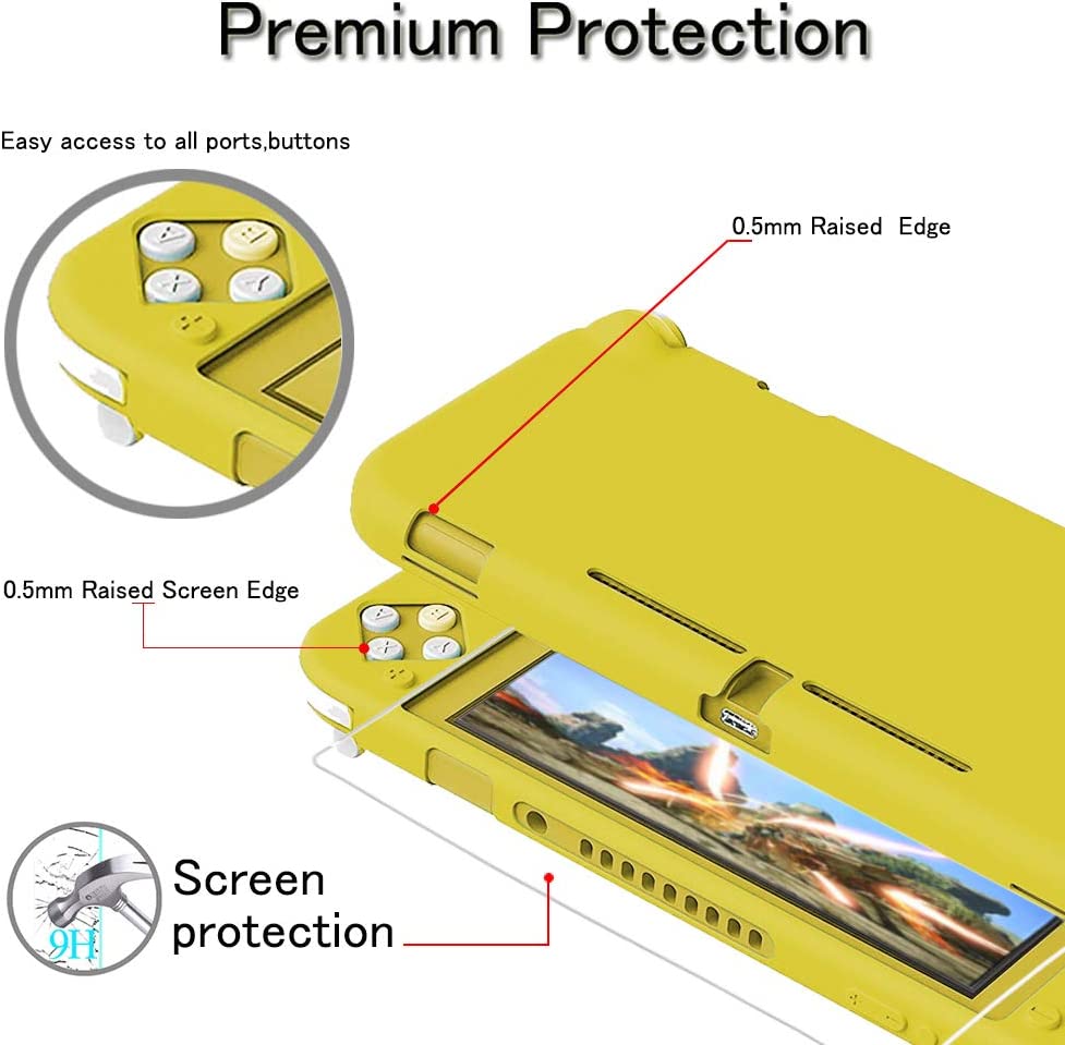 Capa para Nintendo Switch Lite com Película de Vidro 4