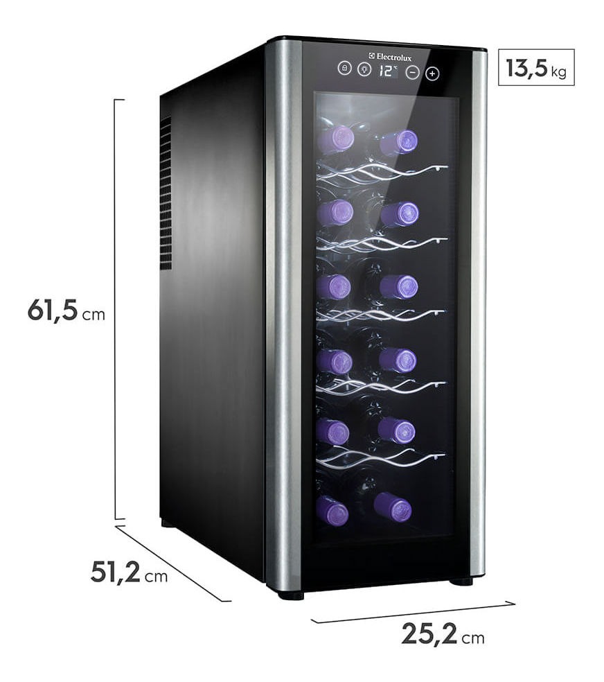 Adega de Vinho Climatizada 12 Garrafas 5