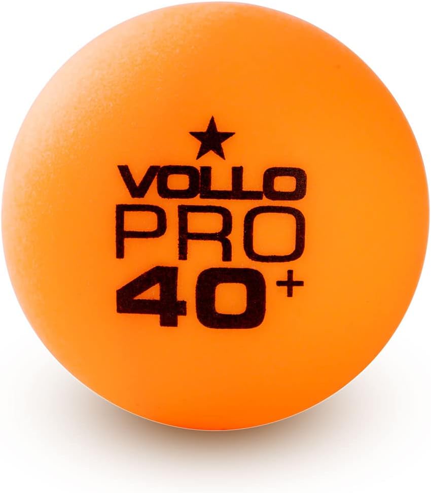 Bola de Tênis de Mesa Ping-Pong Laranja 1 Estrela 6 Unidades 3