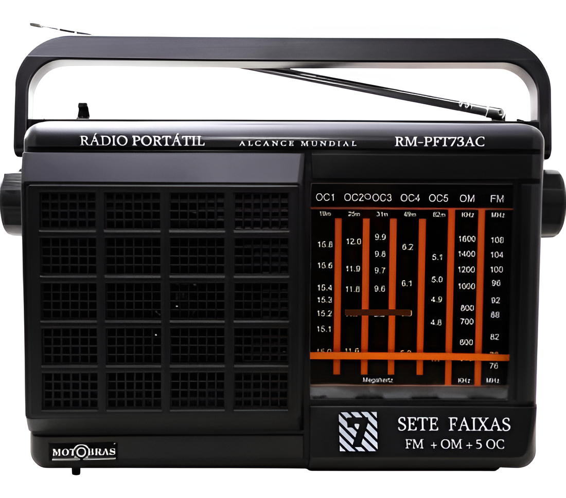 Rádio Portátil 7 Faixas 1