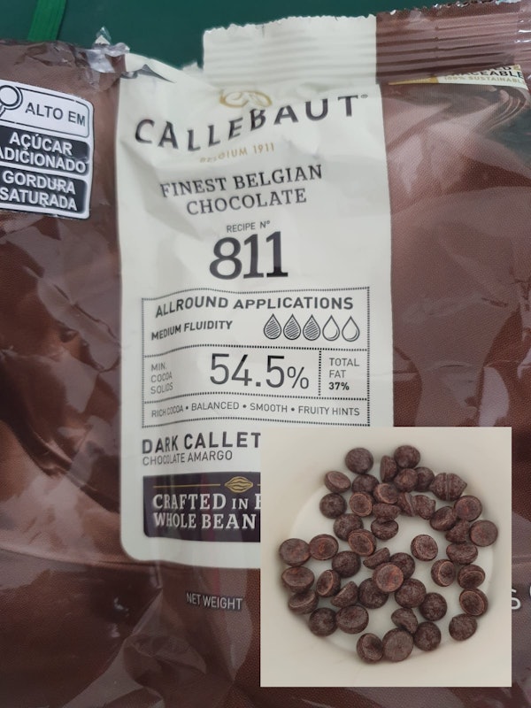 Chocolate Amargo 811 Callebaut 54,5% 4