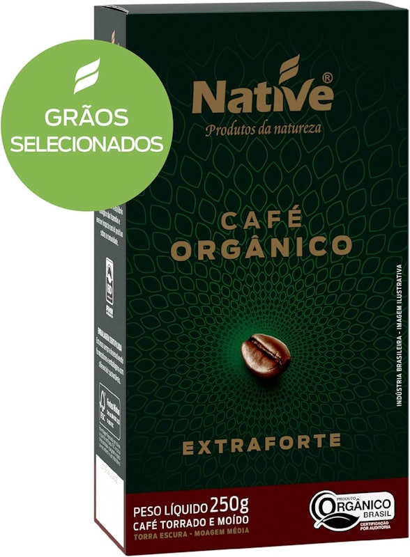 Café Orgânico Torrado e Moído Extraforte 2