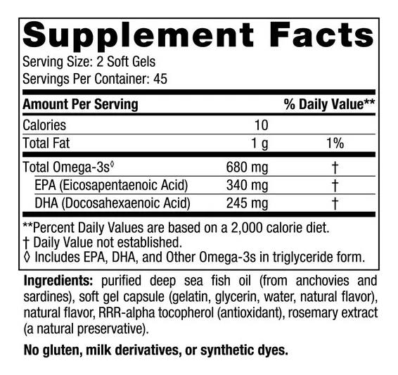 Ultimate Ômega Júnior 680 mg 3