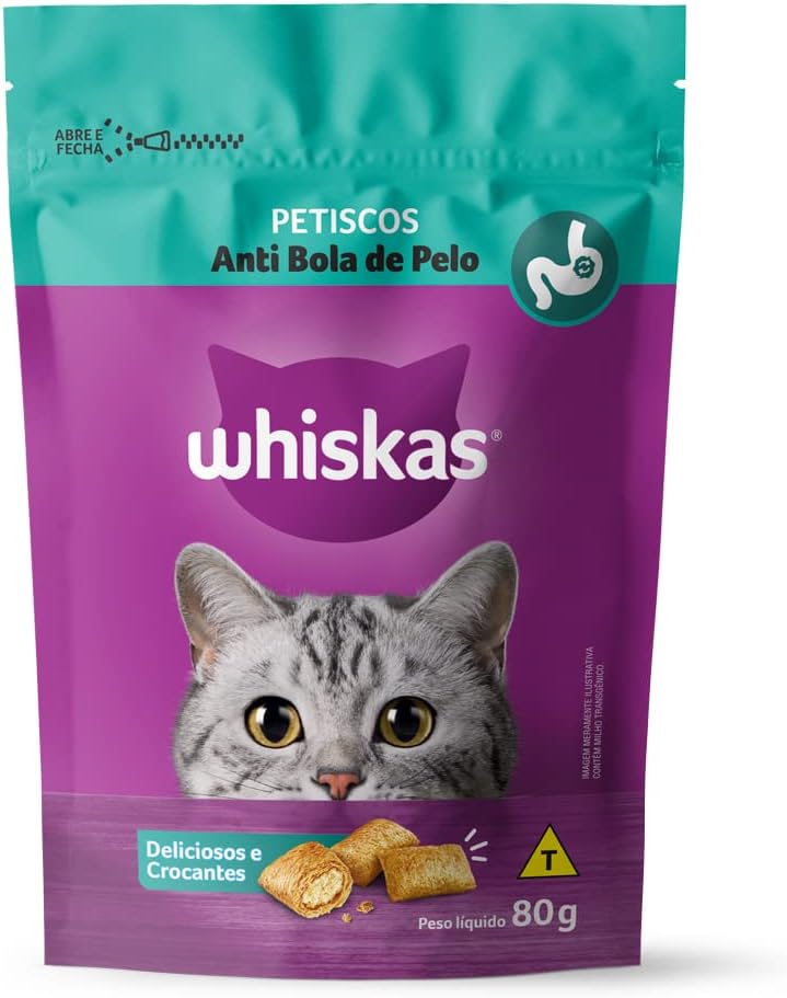 Melhores Petiscos para Gatos em 2026 (Whiskas, Dreamies e mais) 1