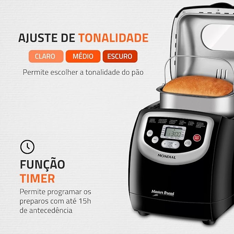 Panificadora Automática Master Bread 3