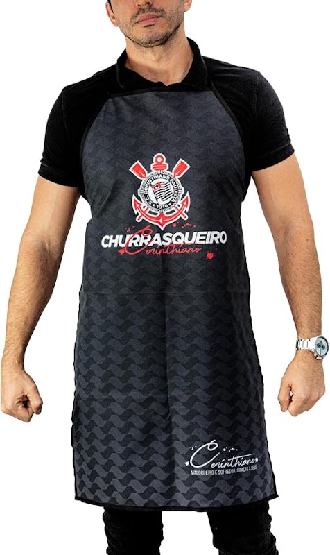 Avental do Corinthians Churrasqueiro - Oficial Licenciado 1