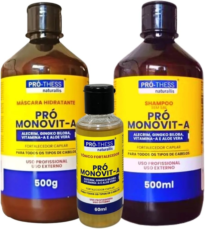 Kit Crescimento Capilar Completo Monovit A 1