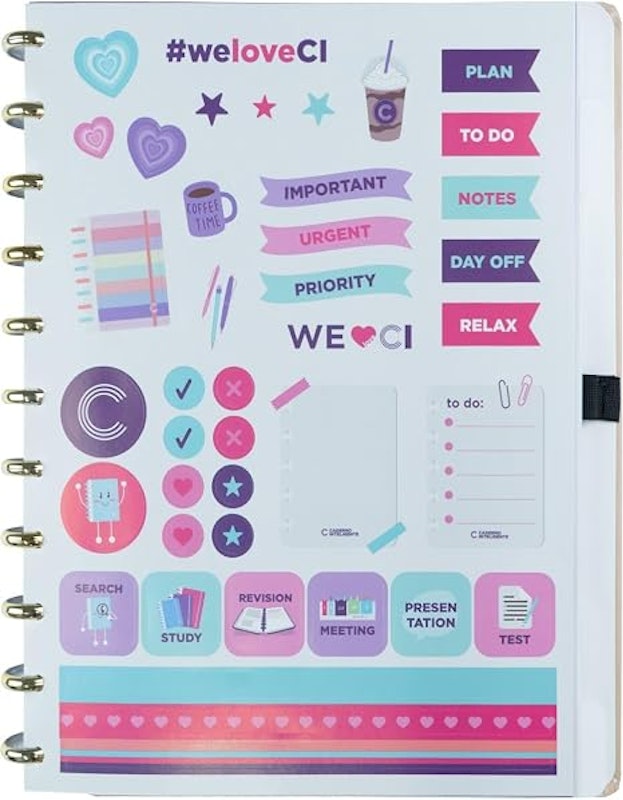 Caderno Miss Floral by Giulia Benite Grande 2