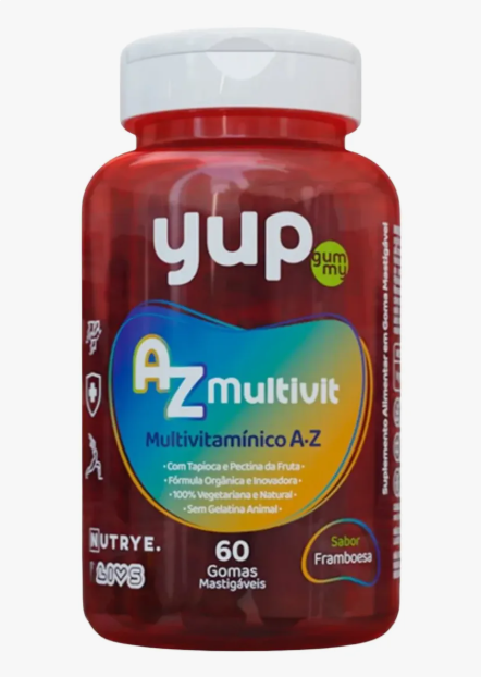 Yup Gummy Adulto AZ Multivit Multivitamínico A-Z 1