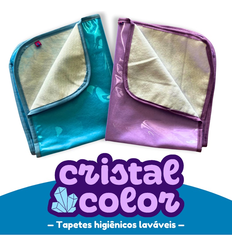 Tapete Higiênico Lavável Cristal Color Fêmea 2