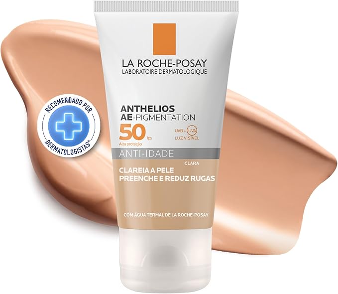 Protetor Solar Diário Anti-Idade com Cor Anthelios Ae-Pigmentation FPS 50 1