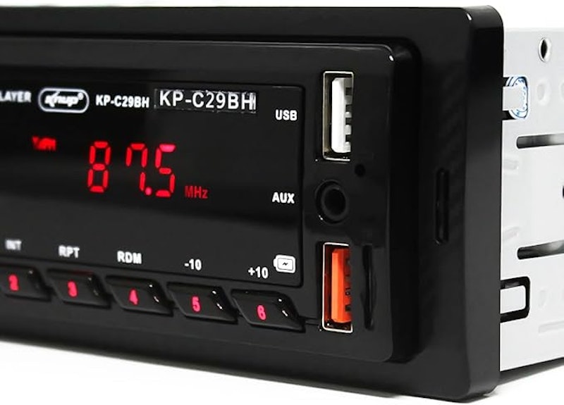 Auto Som Rádio Automotivo Universal Bluetooth KANUP 3