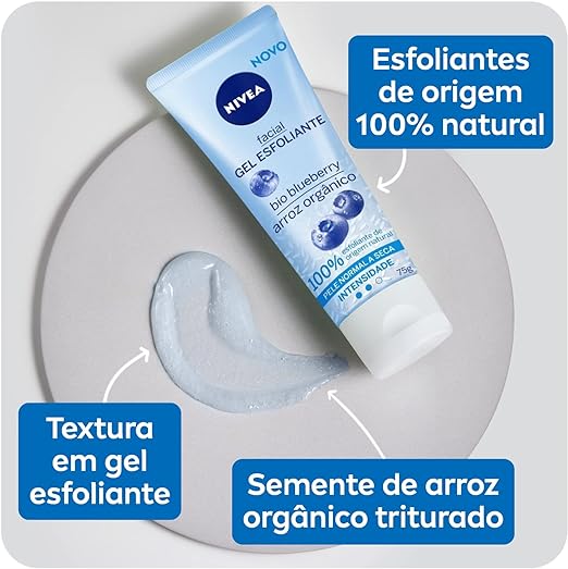 Nivea Gel Esfoliante Facial Refrescante 3