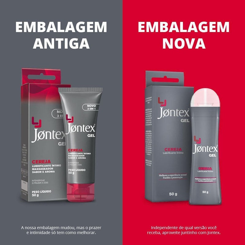 Jontex Gel Lubrificante Cereja 4