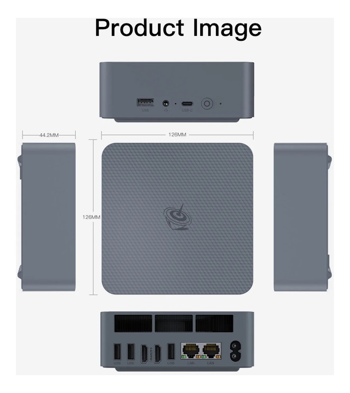 Beelink EQR5 AMD Ryzen 7 5825U 2